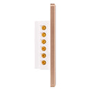 Havit Wifi 4 Gang with Gold Trim Wall Switch Clipsal White 4x300W 240V IP20 - HV9120-4- Havit Lighting