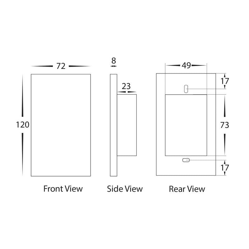 Havit Wifi 4 Gang with Gold Trim Wall Switch Clipsal White 4x300W 240V IP20 - HV9120-4- Havit Lighting