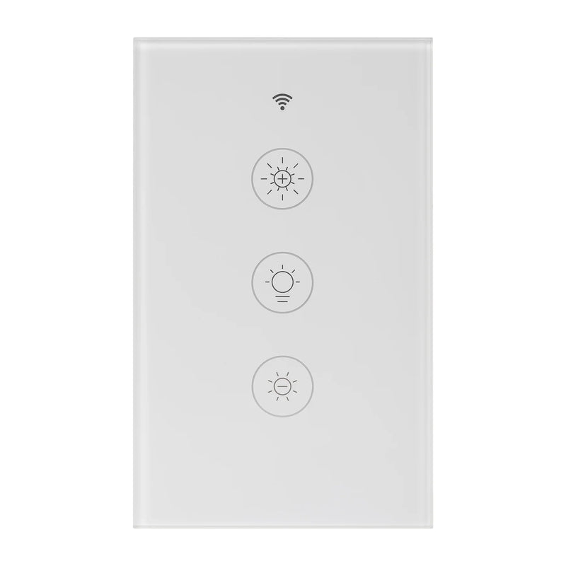 Havit Wifi Single Gang  Wall Switch Clipsal Dimmers White 300W 240V IP20 - HV9111  -  Havit Lighting