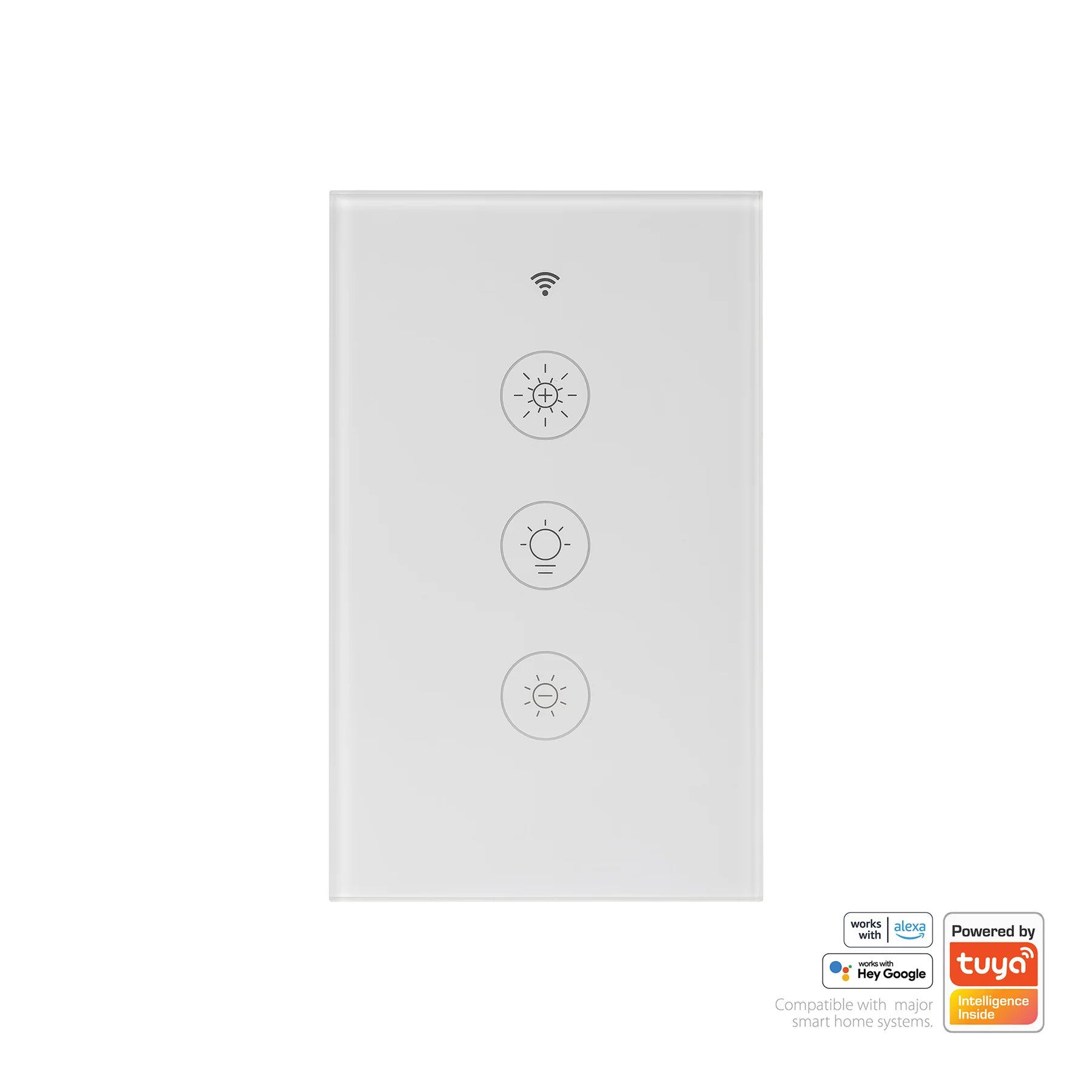 Havit Wifi Single Gang Wall Switch Clipsal Dimmers White 300W 240V IP20 - HV9111