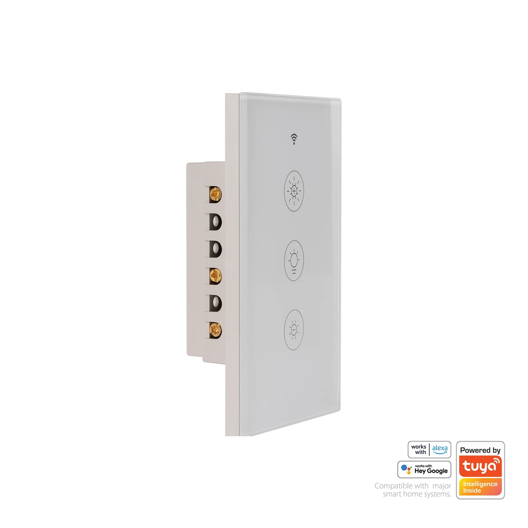 Havit Wifi Single Gang Wall Switch Clipsal Dimmers White 300W 240V IP20 - HV9111
