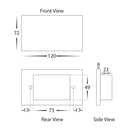 Havit Wifi Double Powerpoint Clipsal White 240V IP20 - HV9114 - Havit Lighting