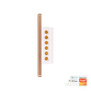 Havit Wifi 4 Gang with Gold Trim Wall Switch Clipsal White 4x300W 240V IP20 - HV9120-4