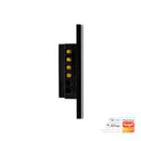 Havit Wifi 2 Gang Wall Switch Clipsal Black 2x300W 240V IP20 - HV9210-2