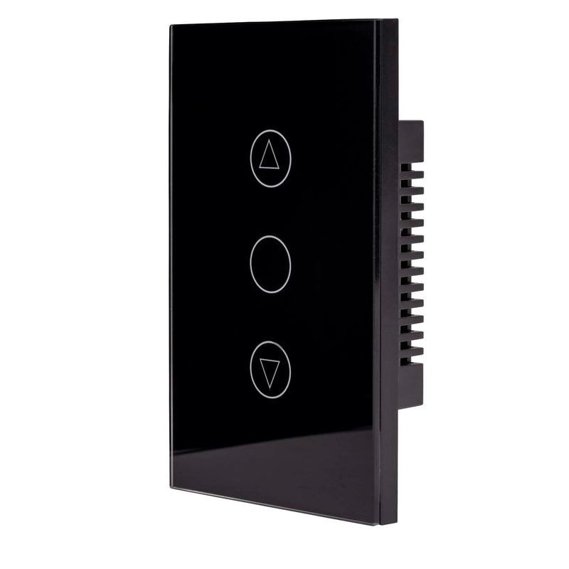 Havit Wifi Single Gang Wall Switch Clipsal Dimmer Black 300W 240V IP20 - HV9211 - Havit Lighting