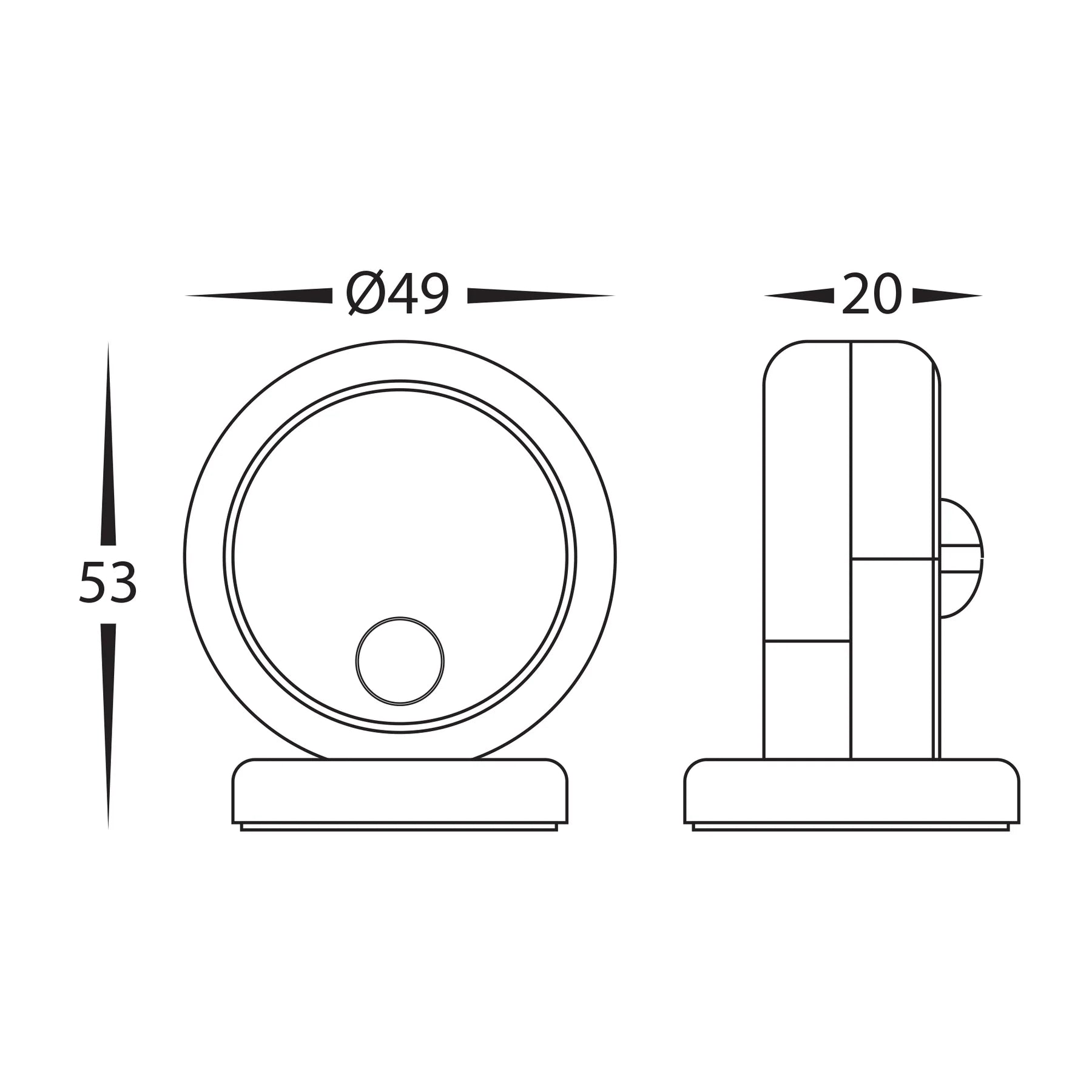Havit Wireless Switch Portable Lighting IP20- HV9251