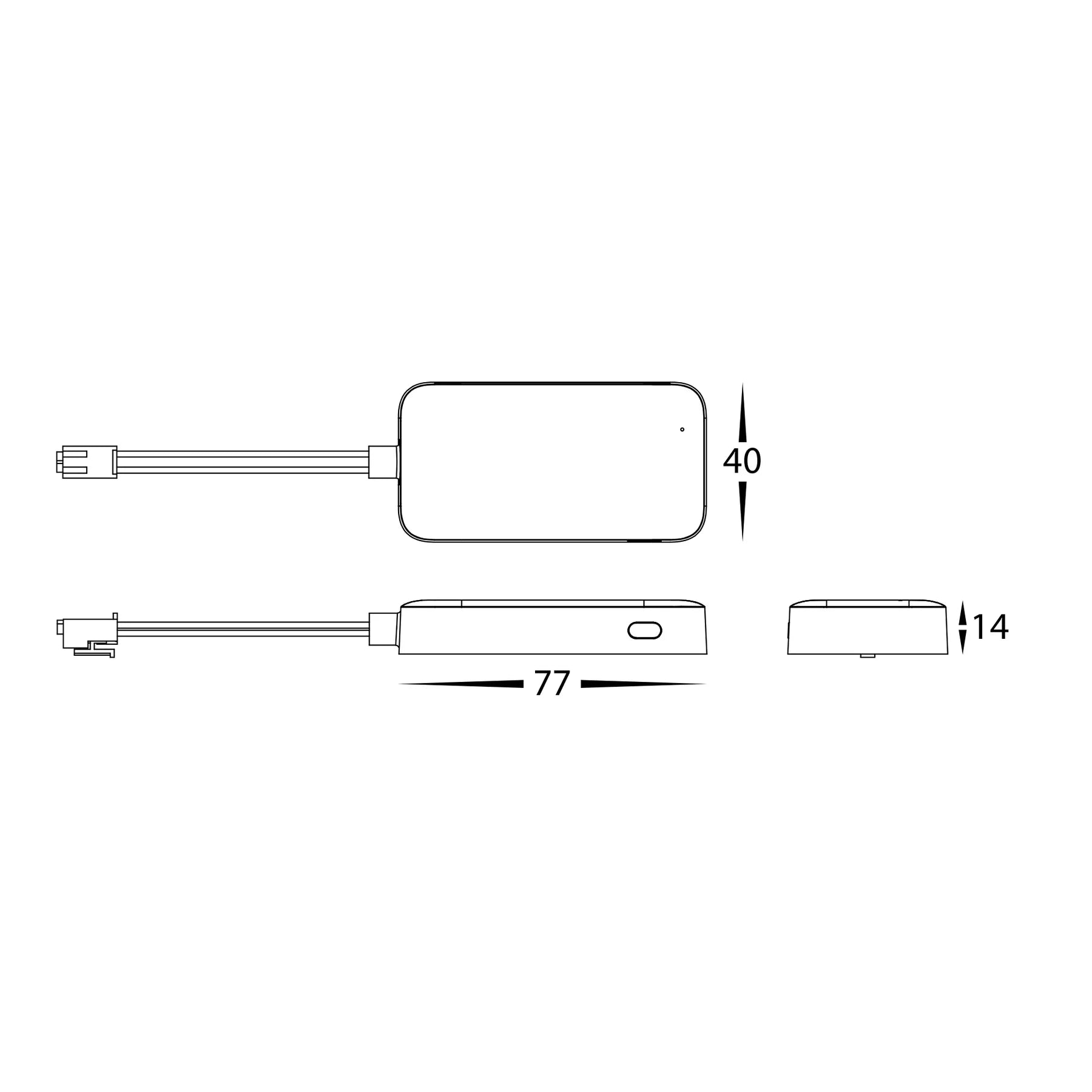 Havit Seven Channel RF Receiver Accessories 36W/72W 12-24V IP20- HV9291 