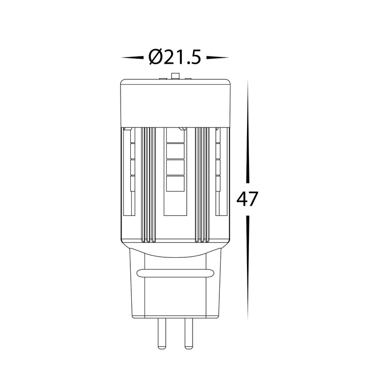 Havit G5.3 Bi Pin Lamps and Globes Tri - 3W 12V - HV9518 - Havit Lighting