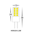 Havit G4 Bi Pin Globes 3000K 5500K 3.2W 12V - HV9523-3.2W, HV9529-3.2W