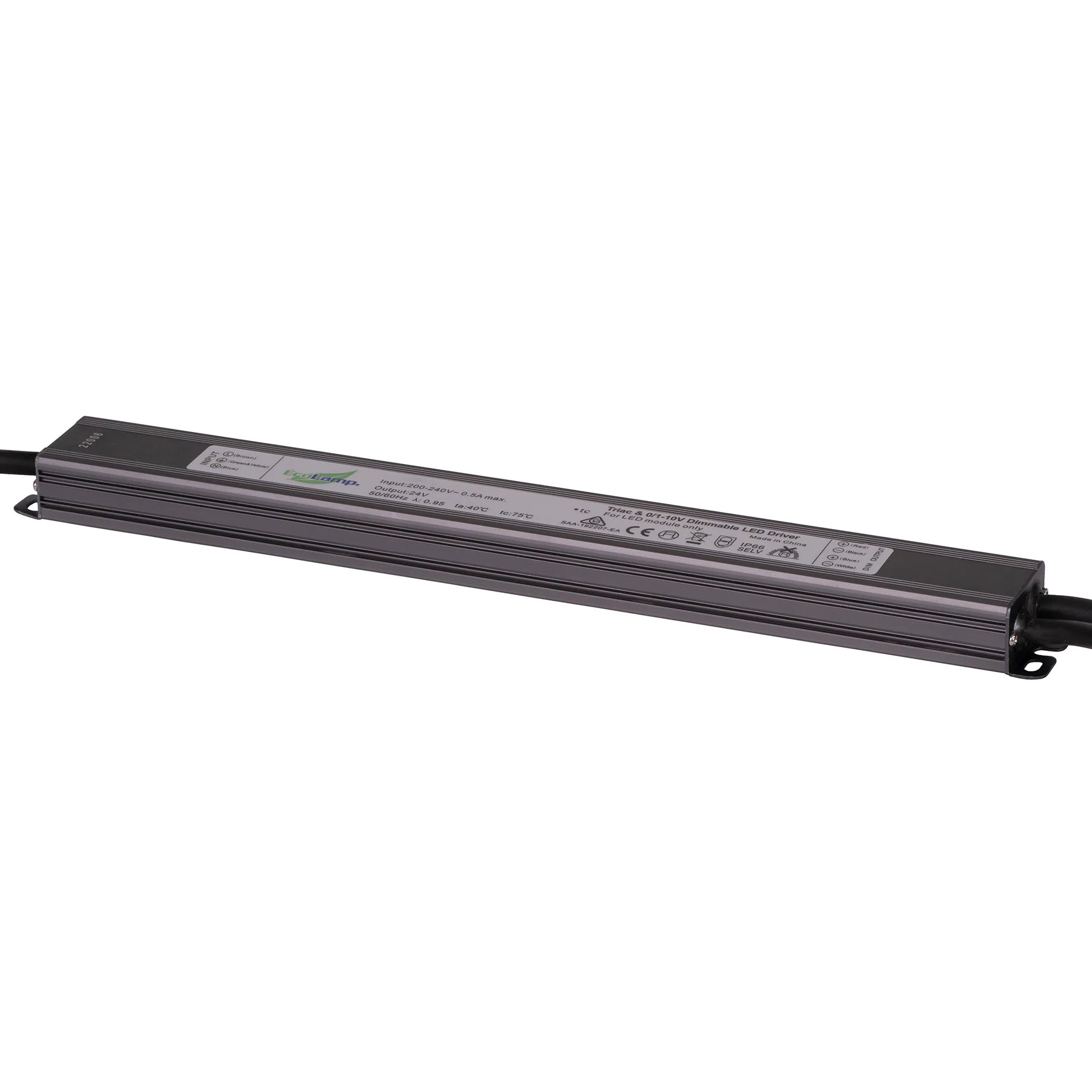 Havit Triac + 0-1/10v Dimmable with Flex and Plug Drivers Grey 30W 12/24V IP66 - HV9661-30W