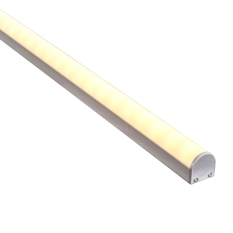 Havit Silver Aluminium Profile with Rounded Diffuser LED Channel -HV9690-2119- Havit Lighting