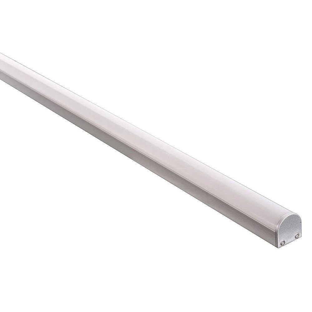 Havit Silver Aluminium Profile with Rounded Diffuser LED Channel - HV9690-2119