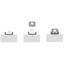 Havit Shallow Square Aluminium Profile LED Channel - HV9693-1007