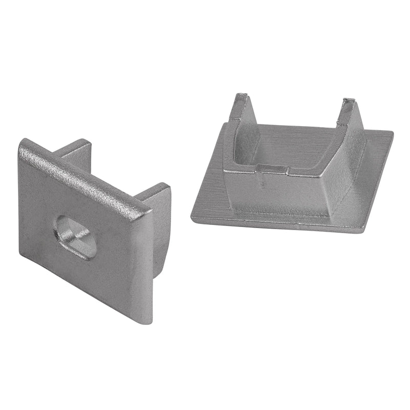 Havit Shallow Square Aluminium Profile End Caps - HV9693-1612-EC - Havit Lighting