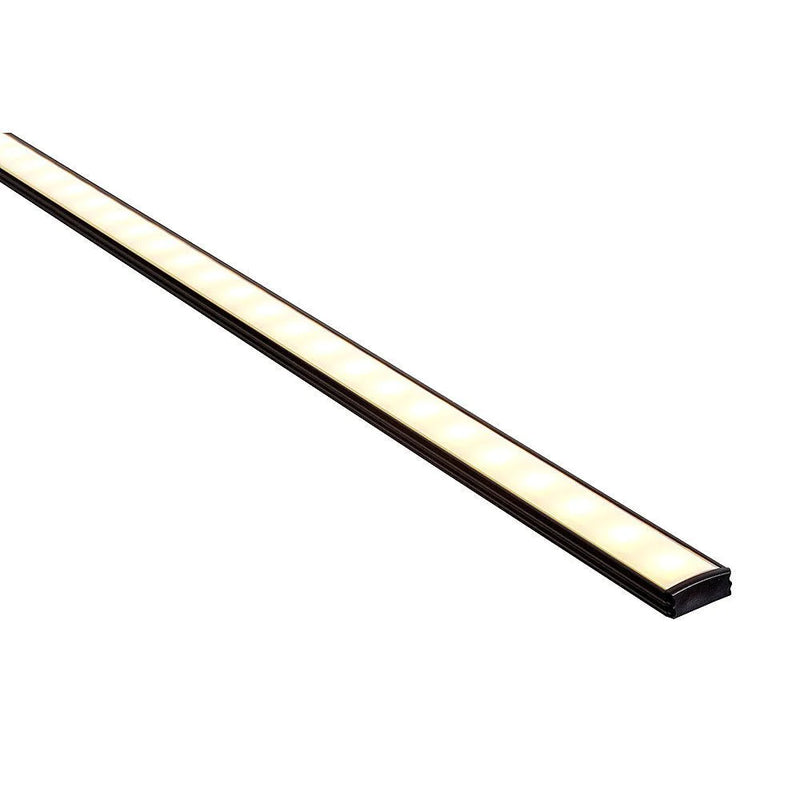 Havit Black Shallow Square Aluminium Profile LED Channel - HV9693-1707-BLK -Havit Lighting