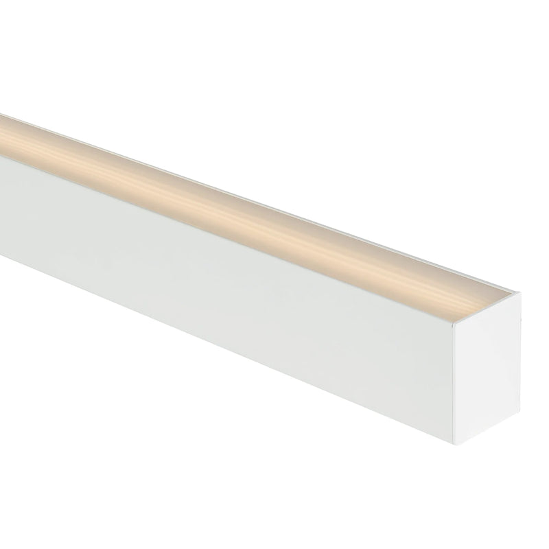 Havit White Deep Square Profile White Aluminium cover - HV9693-5270-ALUWHT - Havit Lighting