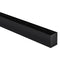 Havit Black Deep Square Profile with Anti Glare Crate Diffuser LED Channel - HV9693-5271-BLK -Havit Lighting