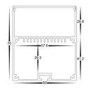 Havit Long Run Standard Diffuser to suit – Havit Aluminum Profile - HV9693-6070-SD-ROLL