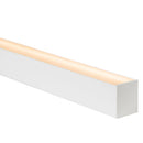 Havit White Deep Square Profile End Caps - HV9693-6070-WHT-EC - Havit Lighting