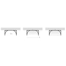 Havit Large Deep Square Aluminium Profile End Caps - HV9693-8035-EC - Havit Lighting