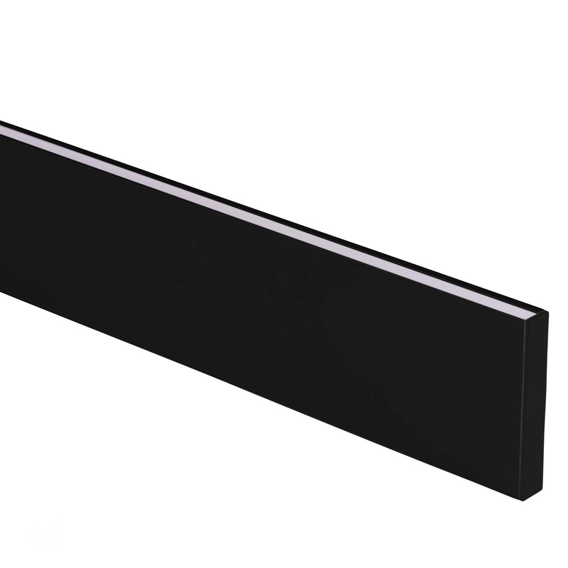 Havit Black Side Mounted Up & Down Aluminium Profile LED Channel - HV9694-1170-BLK - Havit Lighting