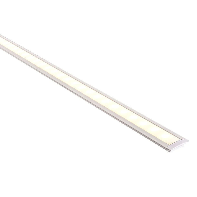 Havit White Shallow Square Winged Aluminium Profile LED Channel - HV9695-2507-WHT - Havit Lighting