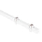 HV9695-2926-WHT Deep White Recessed Anti Glare Winged Aluminium Profile for LED Strip Havit Lighting