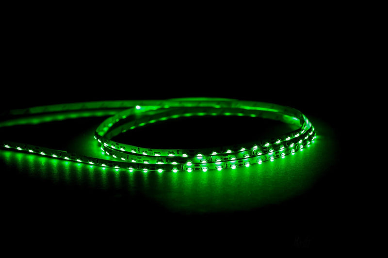 Havit Side Mounted LED Strip Green 7.7W 12V IP20 - HV9723-IP20-96SM-G Sold per metre and 20 metre roll - Havit Lighting