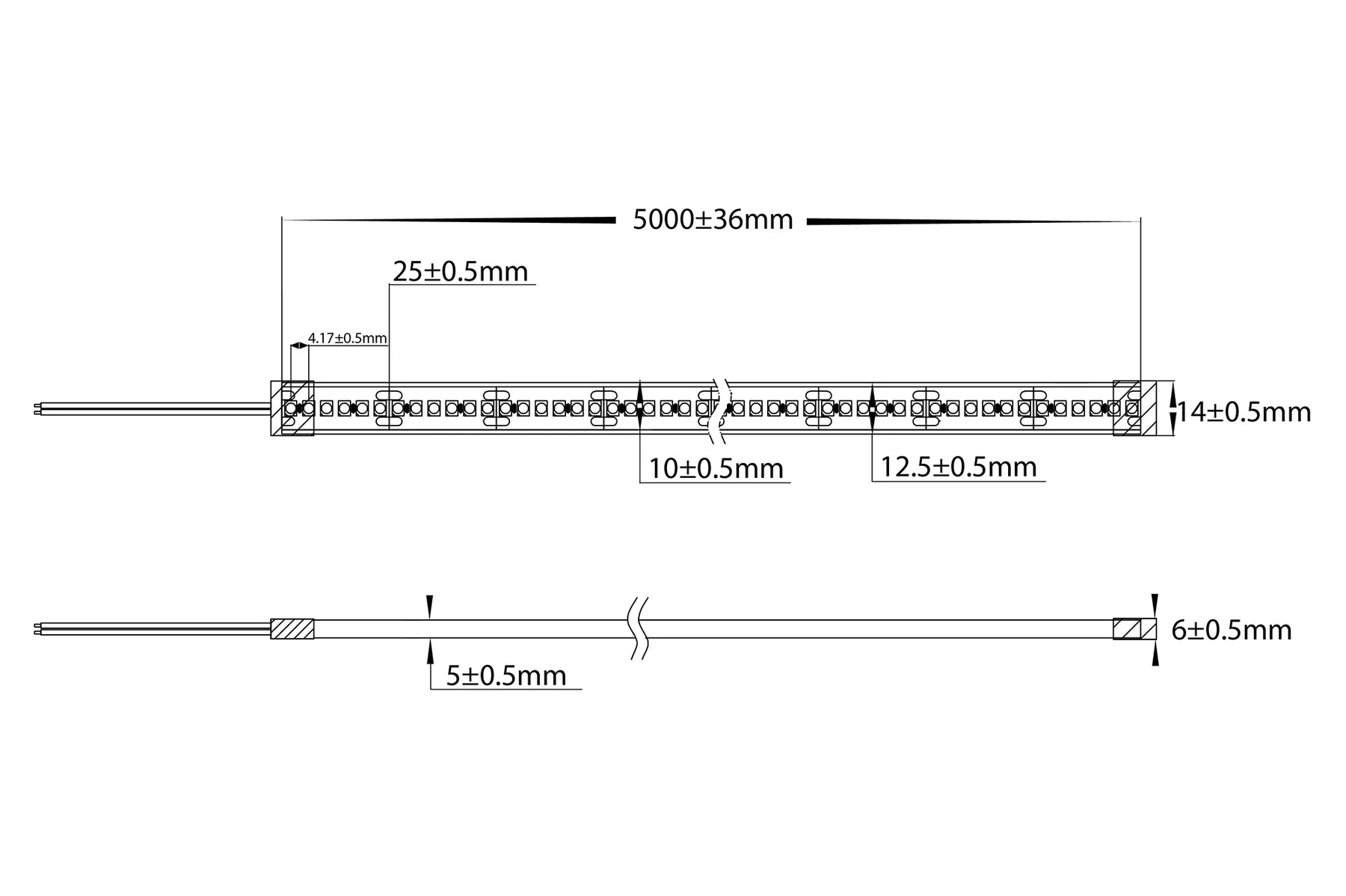 Havit LED Strip 3000K 19.2W 24V IP67 - HV9723-IP67-240-3K-1 Sold per metre and 10 metre roll - Havit Lighting