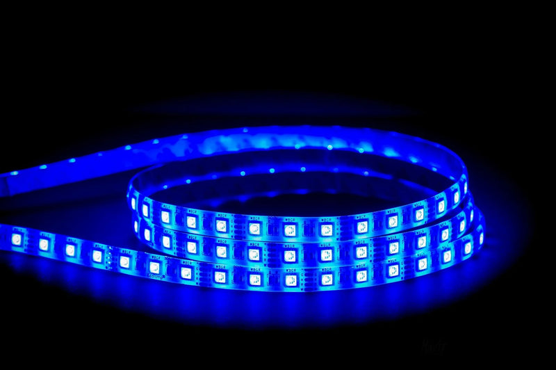 HV9751-IP54-60-RGBW- RGB + LED strip 3000K (RGBW) 14.4W 12V DC IP54 Sold per metre and 10 metre roll- Havit Lighting