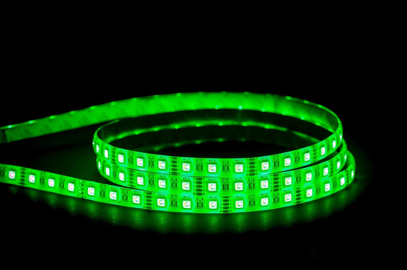 HV9751-IP54-60-RGBW- RGB + LED strip 3000K (RGBW) 14.4W 12V DC IP54 Sold per metre and 10 metre roll- Havit Lighting