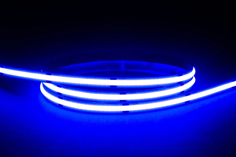 Havit COB Dotless LED Strip Blue 9.6W 24V IP20 - HV9761-IP20-320-B, HV9761-IP20-320-B-30M