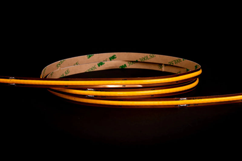 Havit Free Cut COB Dotless LED Strip 3000K 12W 24V IP20 - HV9761-IP20-528-3K, HV9761-IP20-528-3K-30M Sold per metre and 30 metre roll