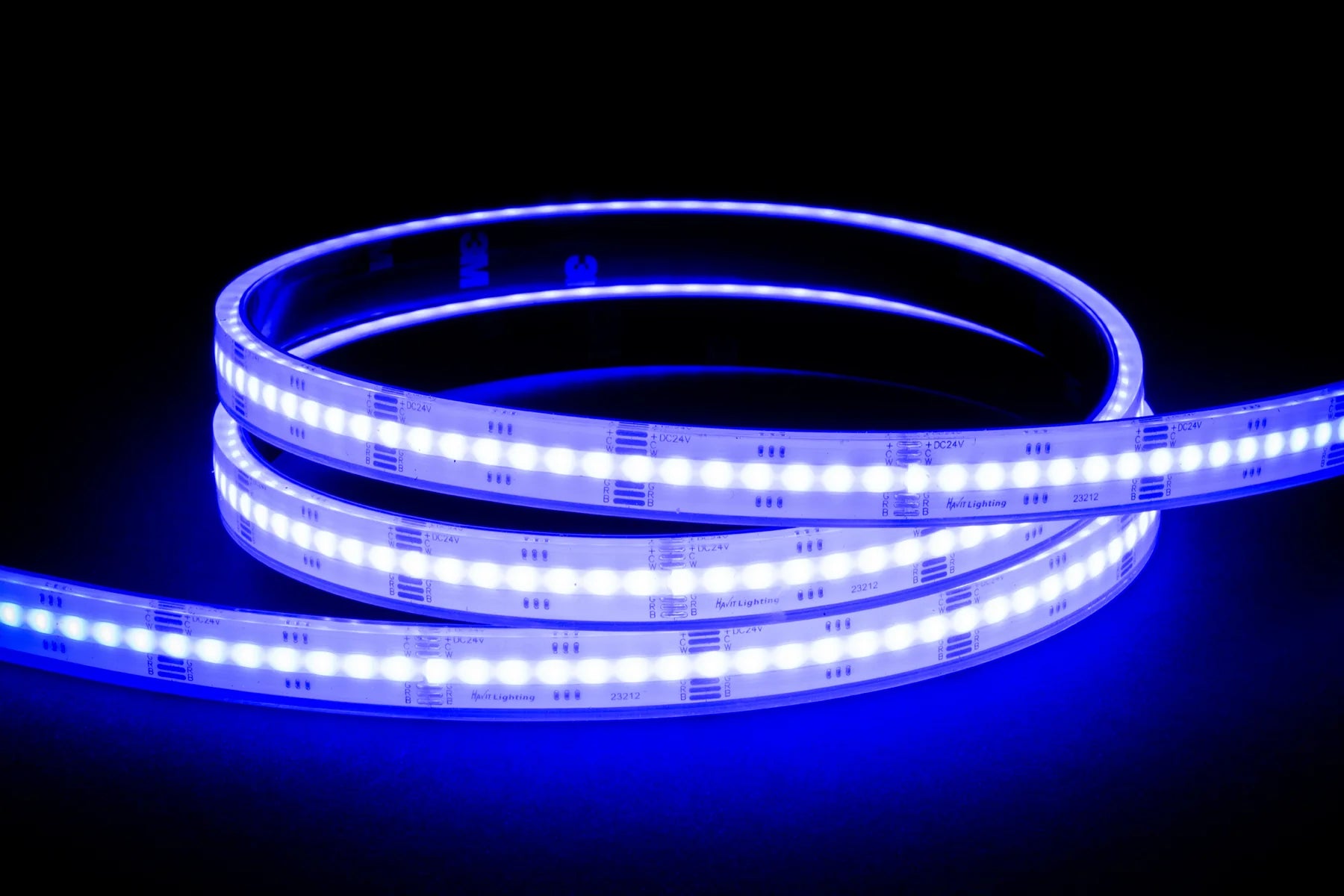 Havit COB RGBCW LED Strip and Channels 20W 24V IP67- HV9761-IP67-840-RGBCW Sold per metre and 10 metre Roll - Havit Lighting
