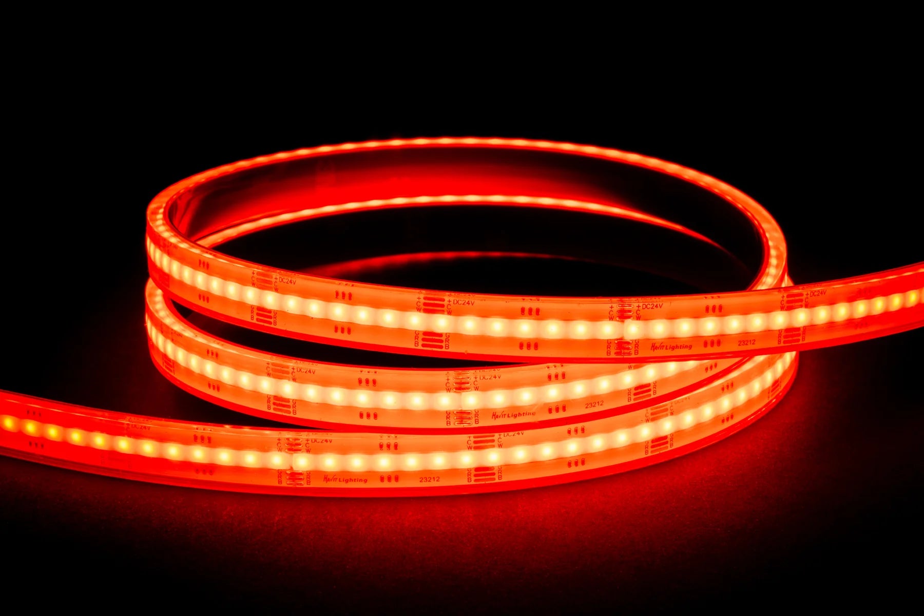 Havit COB RGBCW LED Strip and Channels 20W 24V IP67- HV9761-IP67-840-RGBCW Sold per metre and 10 metre Roll - Havit Lighting