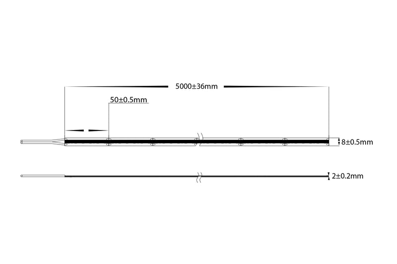 Havit CSP Dotless LED Strip 3000K 10W 24V IP20 - HV9762-IP20-320-3K Sold per metre and 30 metre roll - Havit Lighting