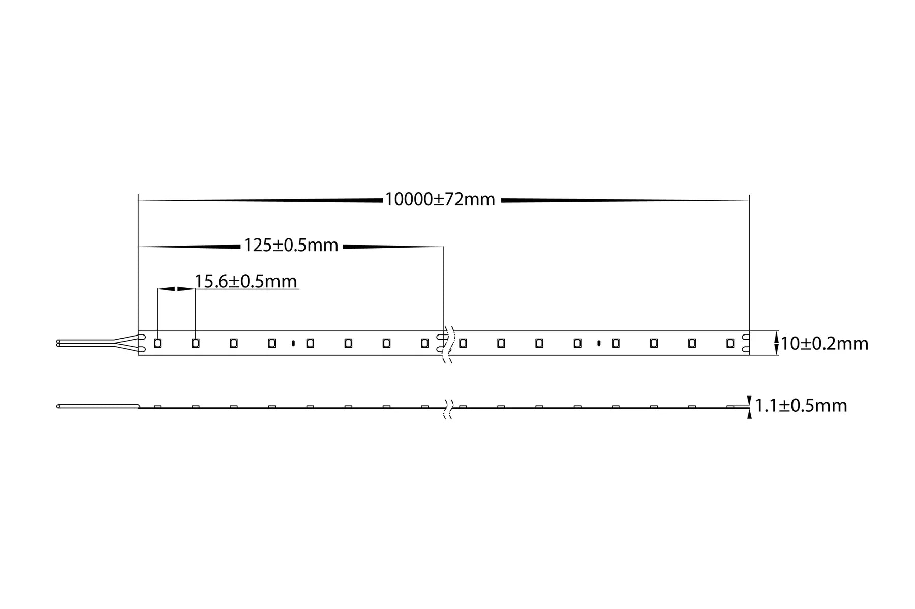 Havit LED Strip and Channels 5500K 14.4W 24V IP20 - HV9782-IP20-80-5K Sold per metre and 30 metre roll -Havit Lighting