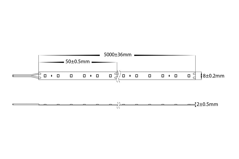 Havit LED Strip 4000K 2W 24V IP20 - HV9783-IP20-160-4K, HV9783-IP20-160-4K-30M Sold per metre and 30 metre roll