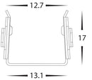 Havit Bendable Channel to suit HV9795 HAVIFLEX LED Strip and Channel - HV9795-ALU-BEND
