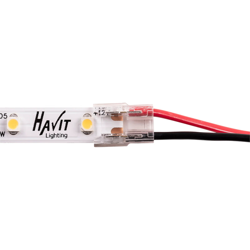 Havit LED Strip Connector to suit 8mm PCB LED Strip IP20 Electrical Accessories - HV9952 - Havit Lighting