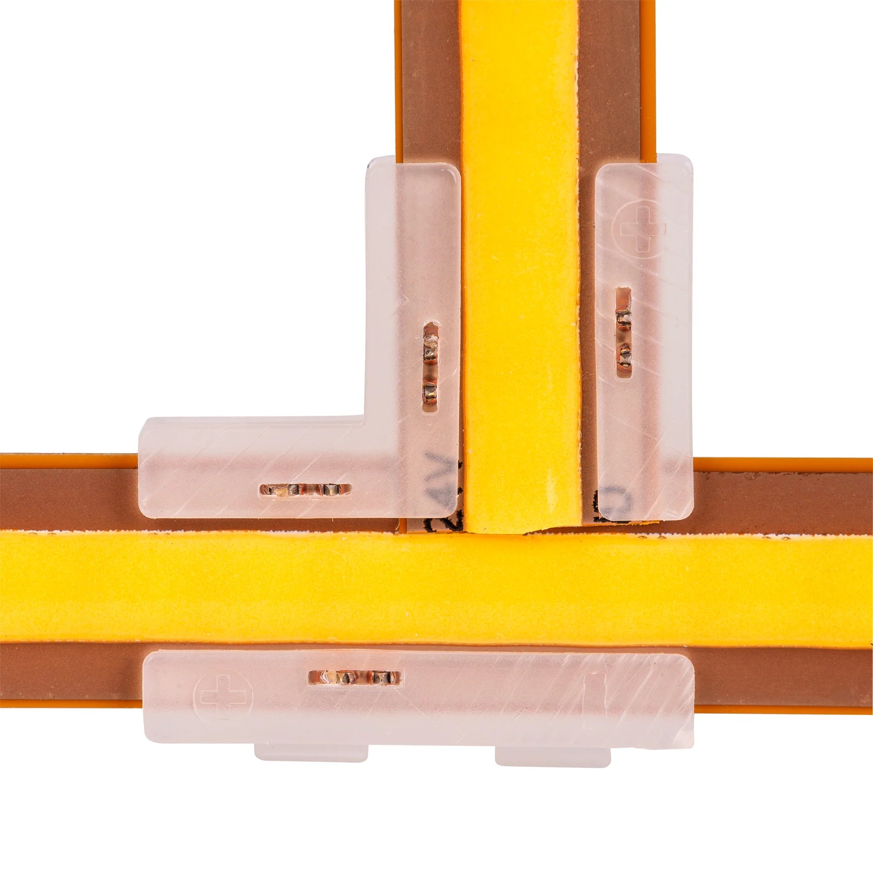 Havit T Shape LED Strip Connector Accessories to suit 8mm PCB LED Strip IP20- HV9952-T, HV9952-T-5PK, HV9952-T-10PK