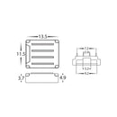 Havit LED Strip Connector to suit 10mm PCB RGB LED Strip IP20 Electrical Accessories - HV9955