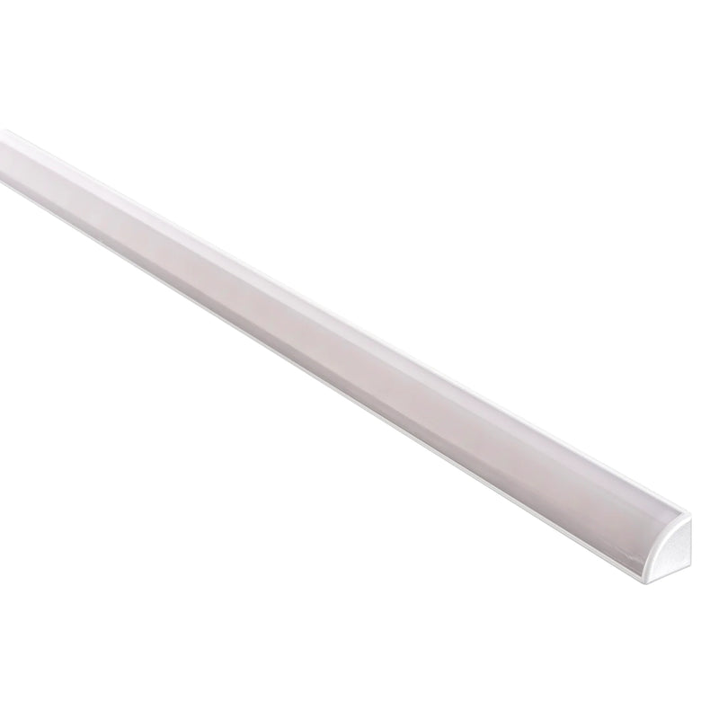 White Corner Aluminium Profile End Caps - HV9691-1616-EC - Havit Lighting