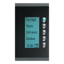 Clipsal Glass Fascia, C-Bus Control and Management System, 5 Gang, Saturn Series- 5085DF-60