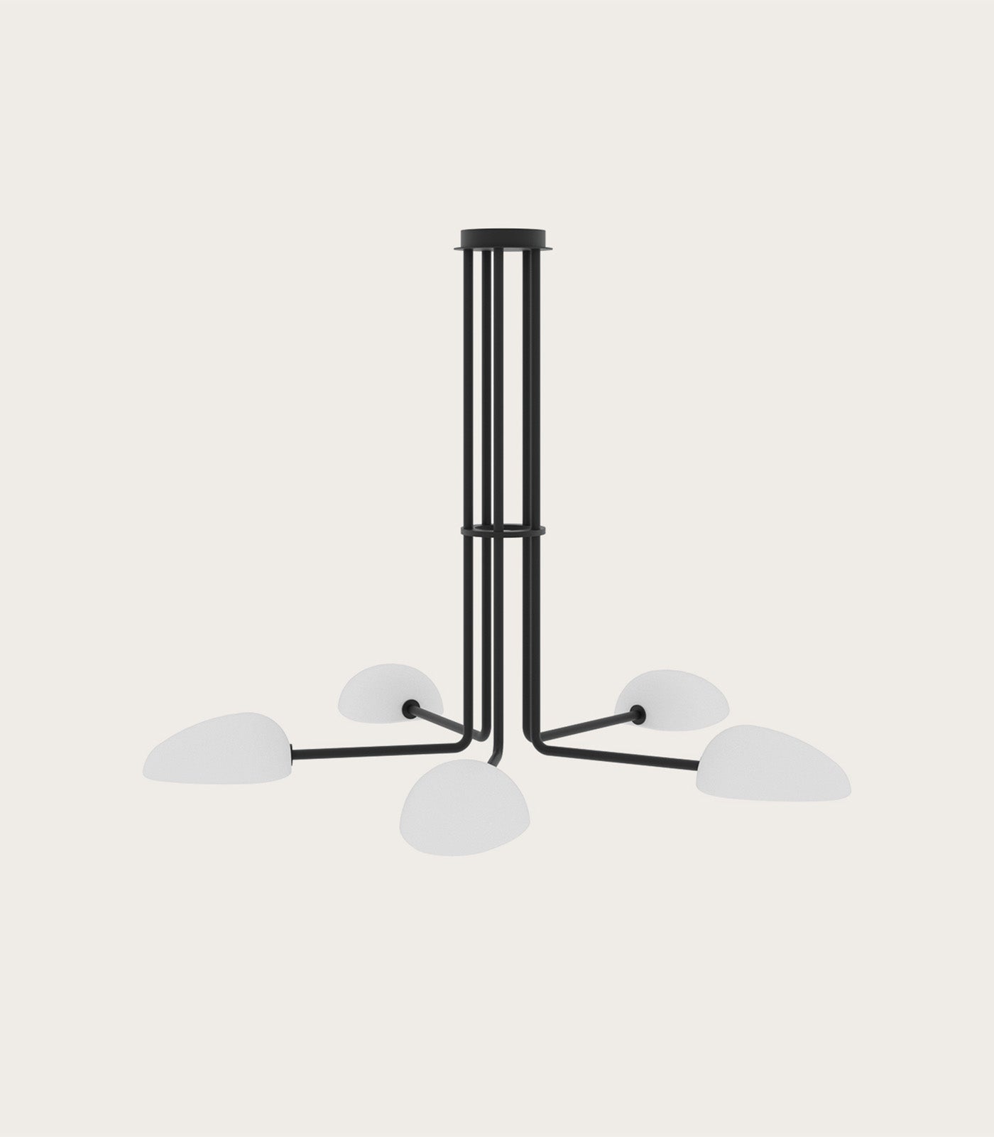 Aromas Kezo 5lt Interior Pendants Matte Black/ Matte White - ARO.C1324/BCO