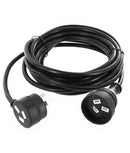 CLA Plugs & Extension 5m Leads Electrical Accessories White IP20 - LEADW003 - CLA Lighting