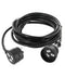 CLA Plugs & Extension 10m Leads Piggy back Electrical Accessories Black IP20 - LEADB005 - CLA Lighting