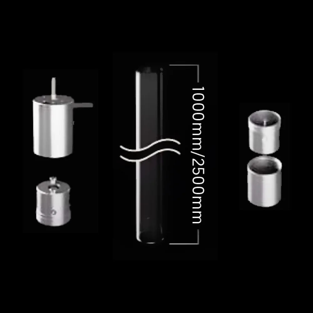 Azoogi Surface Clip + 1m PC Tube Fixed Mount Kit Accessories- LMFSMC1