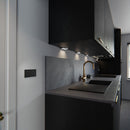 Clipsal Flush Switch, Clipsal Solis, Horizontal Mount, 2 Gang, Matt Black/ Matt White 230V-240V- 1042PA-ZB, 1042PA-ZW