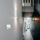 Clipsal Flush Switch, Clipsal Solis T Series, Horizontal Mount, 2 Gang  Platinum 230V-240V- 1042TA-PT